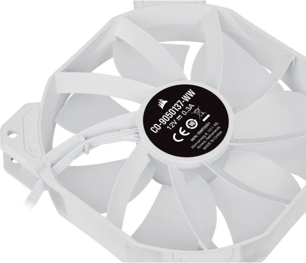 CORSAIR SP120 RGB ELITE 120mm Triple Pack Biale CO-9050137-WW  - 1134752 - zdjęcie 5